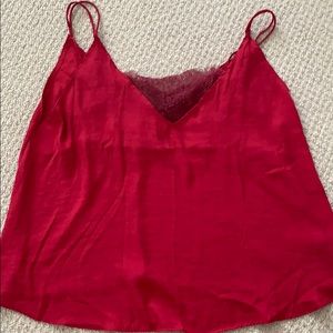 Sexy hot pink never worn freepeople tank